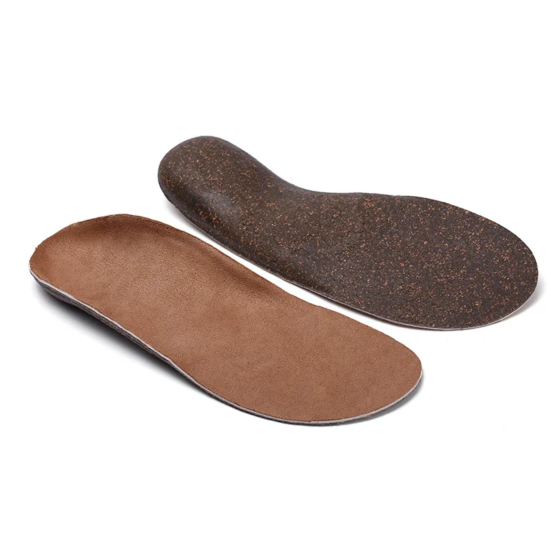 Orthopedic Insoles For Shoes Women Men Sole Flat Foot Arch Support Corrector Steunzolen Cork Orthotics Insole Shoe Pad Inserts