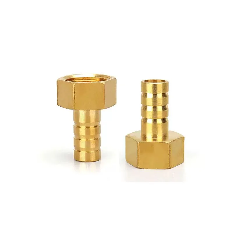 M22 M24x1.5 Metric Female Thread 6/8/10/12/13/14/16/19mm Hose Barb Coupling Brass Tube Joint Pressure Gauge Air Water