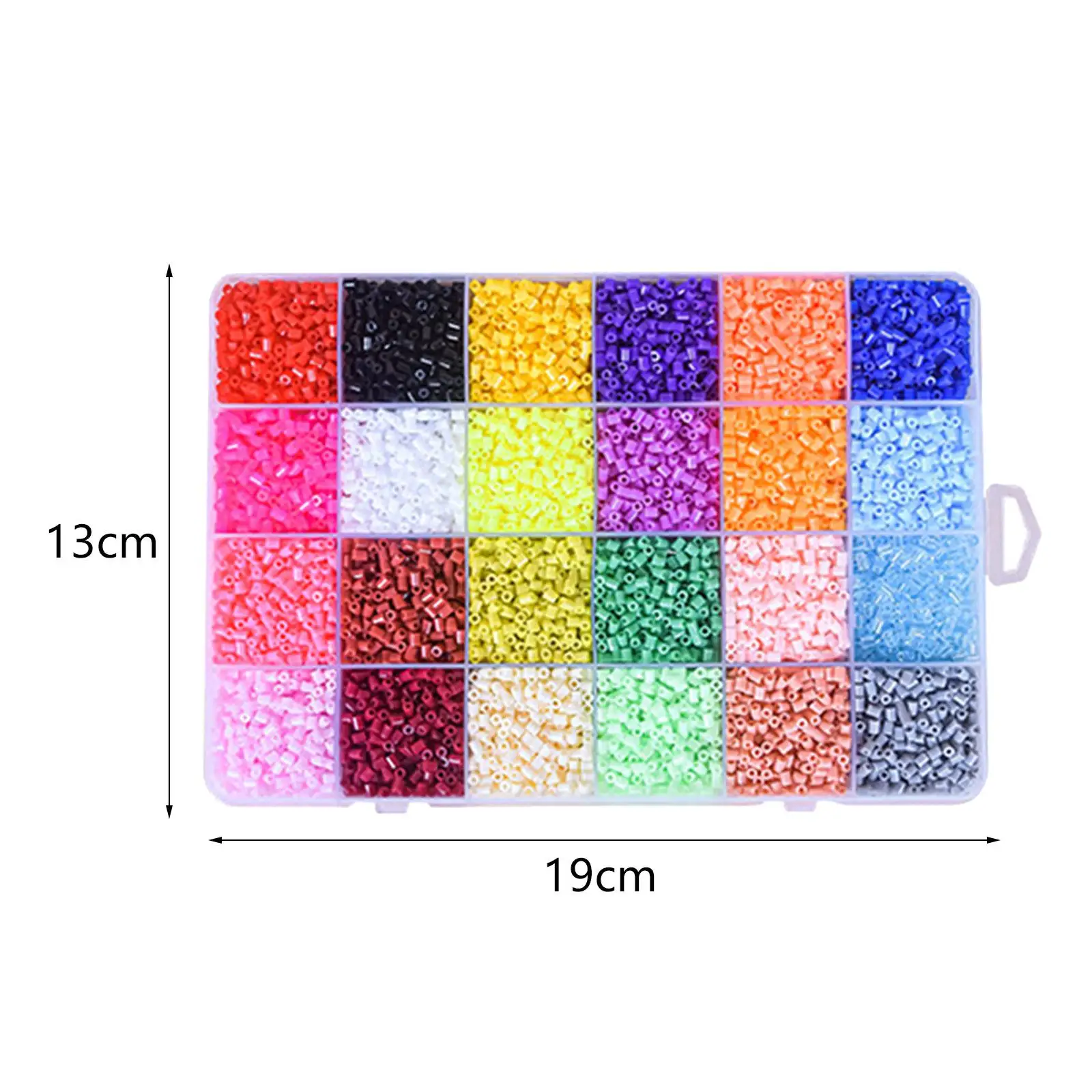 Kit de perles fusibles Hama, perles fondantes créatives, jouets de puzzle, 39000 pièces