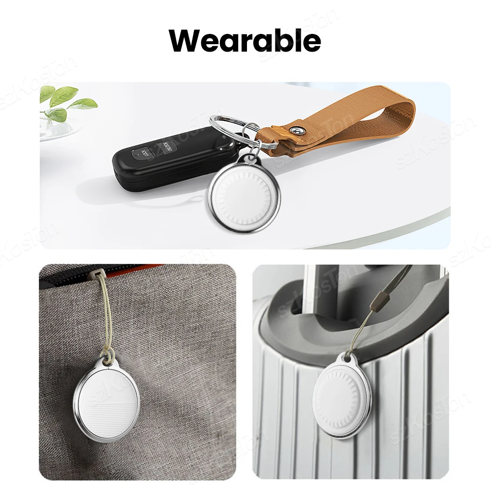 Mini Smart Gps Tracker Werk Met Ios Find My Positioning Locator Tag Anti-Verlies Apparaat Key Finder Voor Iphone Auto Portemonnee Tassen