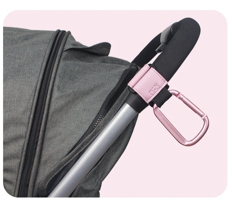 Universelle Kinderwagen-Haken-Clips, Robuster Hängeorganizer für Wickeltaschen, Geeignet für Kinderwagen, Einkaufswagen, Autositze, Babyträger – Detail 13