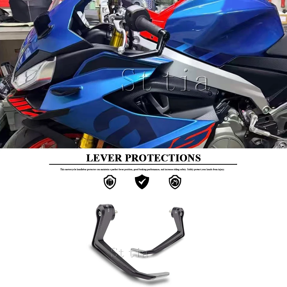 New Fit For Aprilia RS125 RS457 RS660 Tuono125 Motorcycle Brake Handle Protects CNC Hand Brake Clutch Levers Guard Accessories