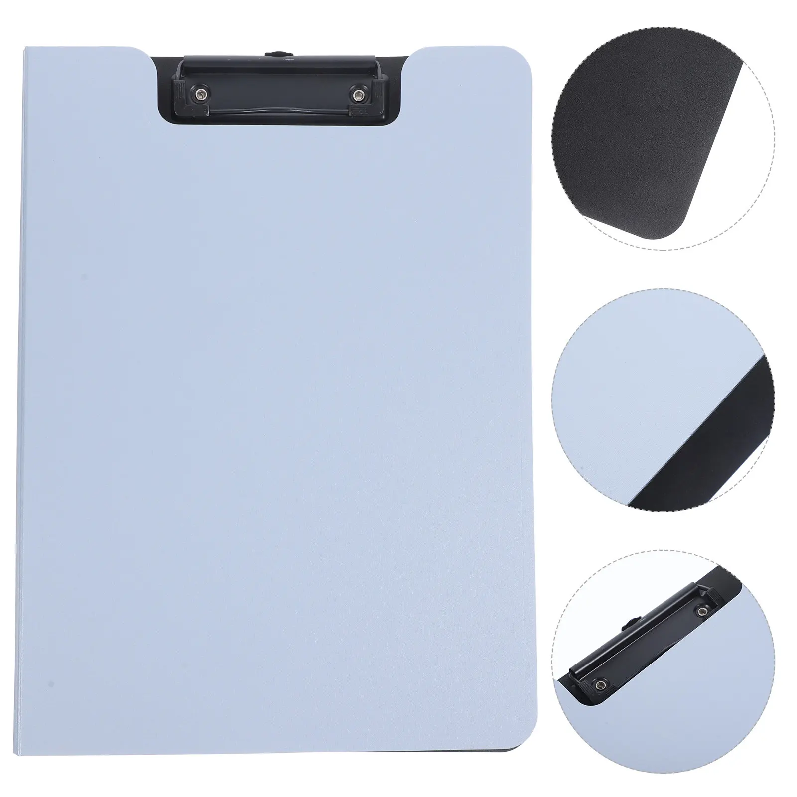 

Solid Portable Clipboard Multi-Function Writing Board for Office School Student Document Clip File Organizer Clipboard