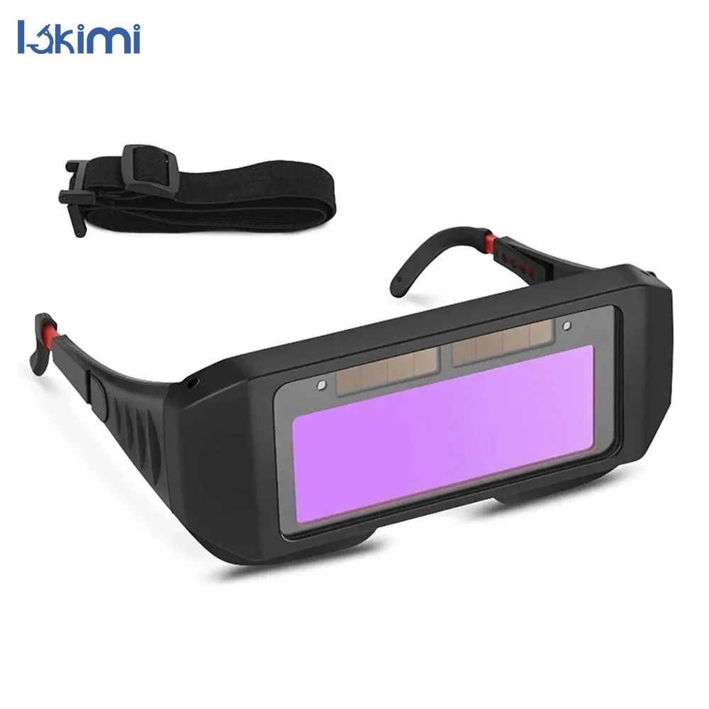 

Automatic Light Change Protective Glasses for Eye Safety, 1pc Auto Darkening Welding Goggles LA-AA79