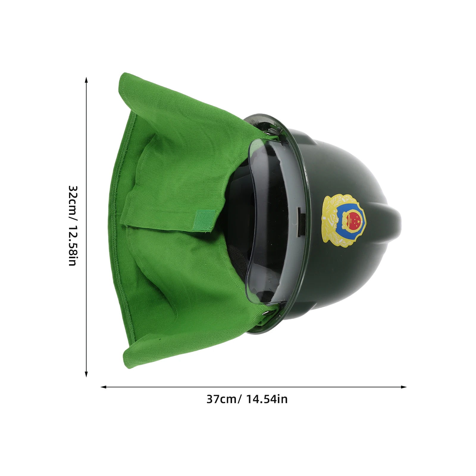 Firefighter Adult: High-Temperature Resistant Lightweight Safety For Fire Rescue Impact Protection