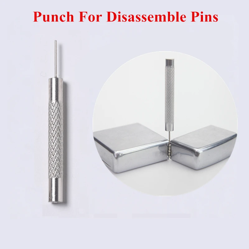 

Convenient Outer Case Link Pin Repair Replace Tool Metal Punch For Zippo Zorro Kerosene Lighter Disassemble Remove Hinge Pins