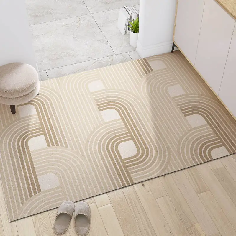 Luxury Nordic Doormat Entrance Outdoor For Living Room Door Mat Indoor Bathroom Floor Mat Anti-Slip Bath Rugs Wipeable