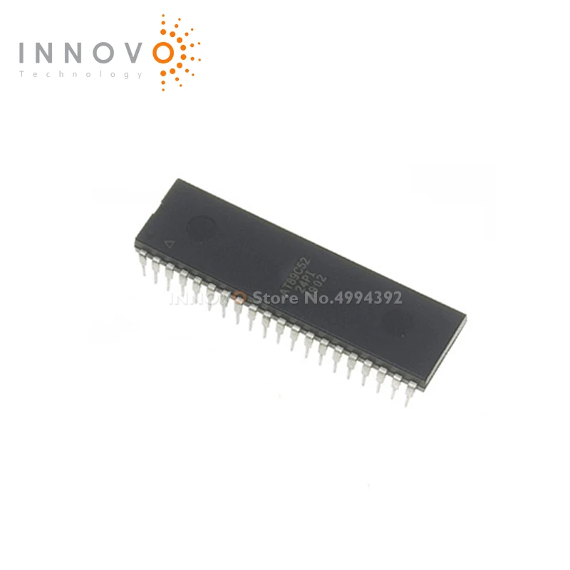 

INNOVO 2pcs/lot AT89C52-24PI AT89C52-24 AT89C52 DIP40 Free shipping New original