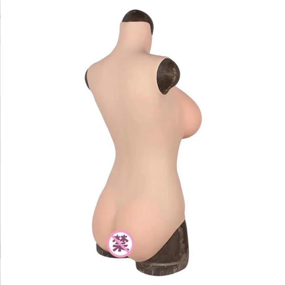 L Size Silicone Mannequin Artificial Female Swimsuit Body Breast False Yin Cross Dressing