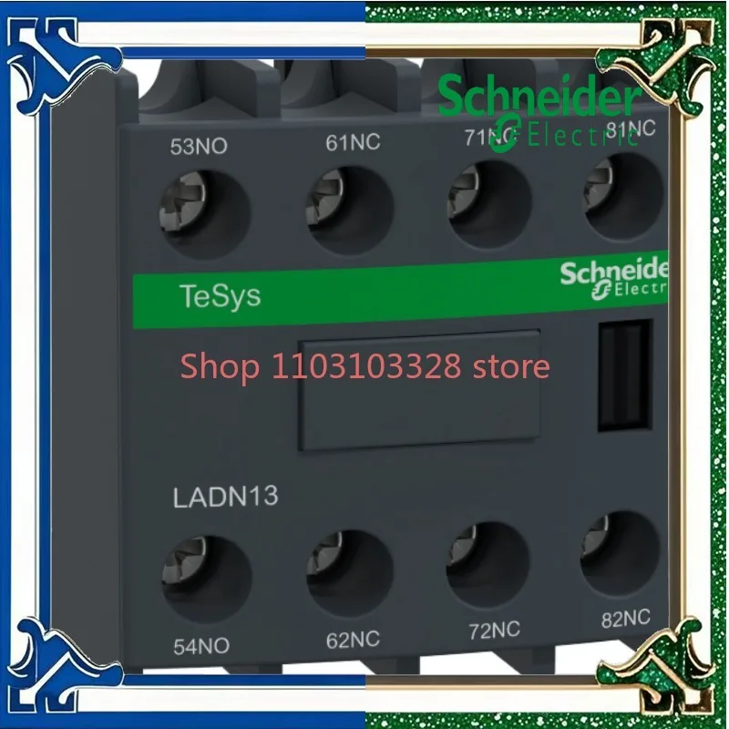 

Contactor Instantaneous Auxiliary Contact Contact Module LADN13 One Normally Open and Three Normally Closed Front Mounting