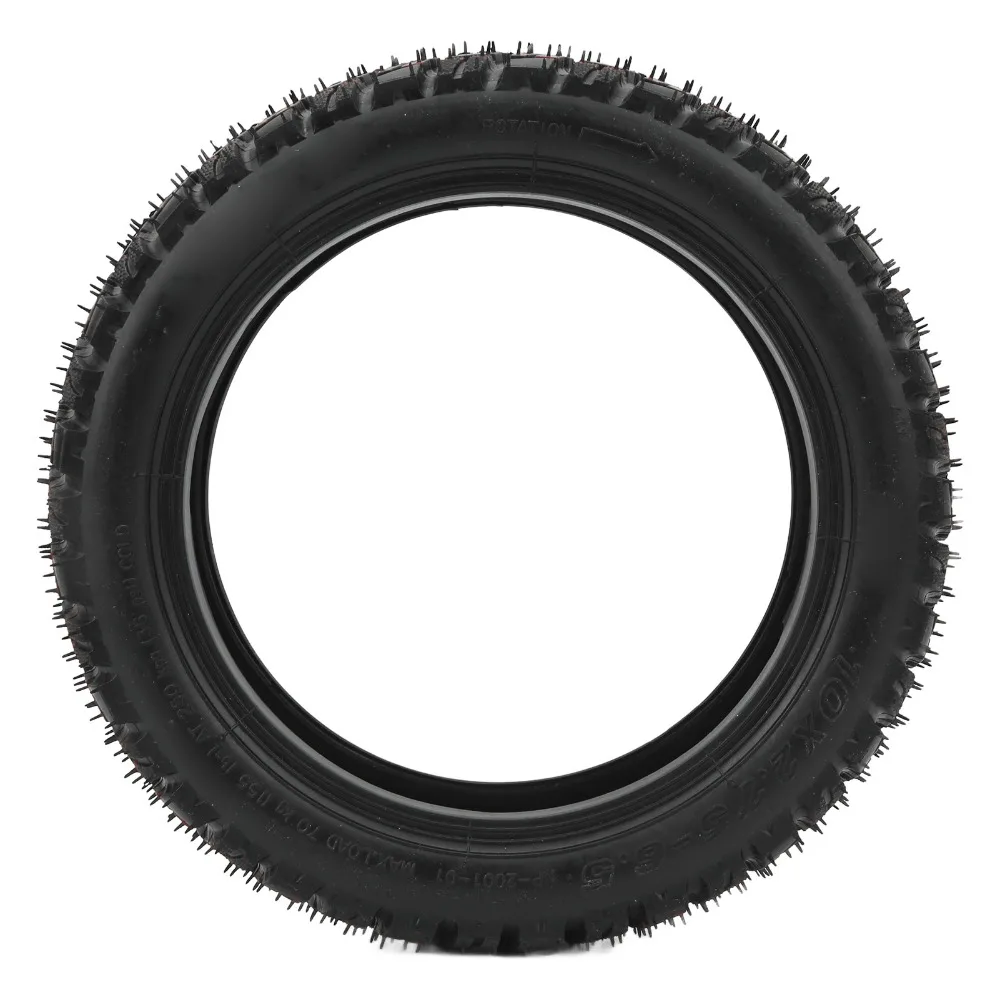 

Durable 10x2.75-6.5 Tubeless Tire Rubber Shockproof Off Road Tire Puncture Proof Non-slip Vacuum Tire Off Road Use