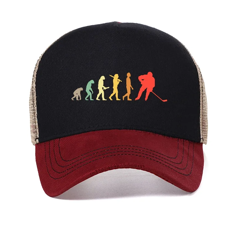 Ice Hockey Evolution hat Ice Hockey Players Baseball Cap Adjustable Summer Snapback Hat Comfortable Breathable hats