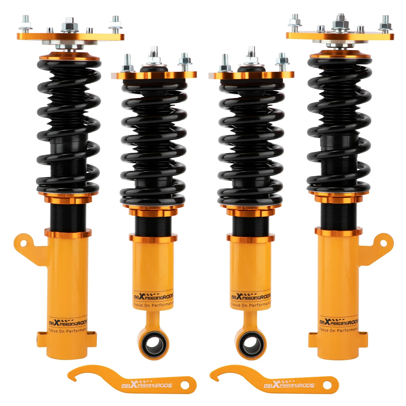 For maXpeedingrods Coilover Shock Absorber Kits for Mitsubishi Eclipse 4G 2006-2012 Galant DJ 2004-2012 Adj Height