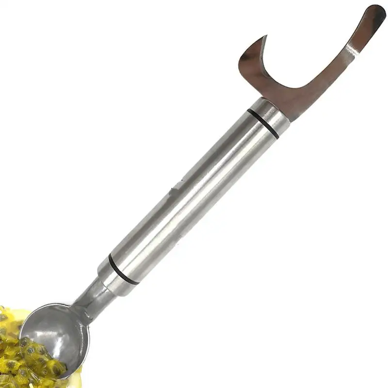 Fruit Scooper And Baller Passion Fruit Opener And Scoop Rust-Resistant Lemon Extractor Humanized Fruit Peeler Watermelon Scooper