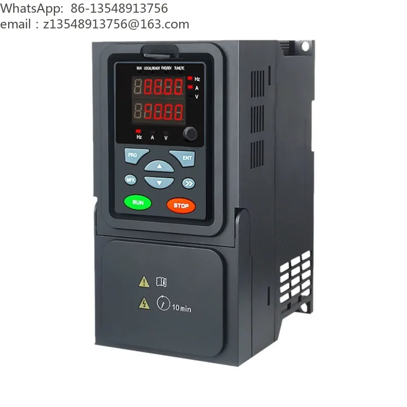 Heavy Duty Vector VFD Inverter 3 Phase 380V,1.5KW~750KW General Speed Controller for Water Pump Motor