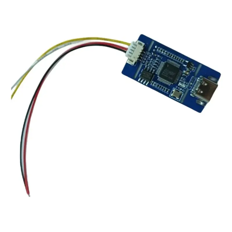 UVC Video Digitizing Module, Video-to-USB Circuit Board with Four-Wire Cable, 720P/1080P Transfer for System Integration D2RC