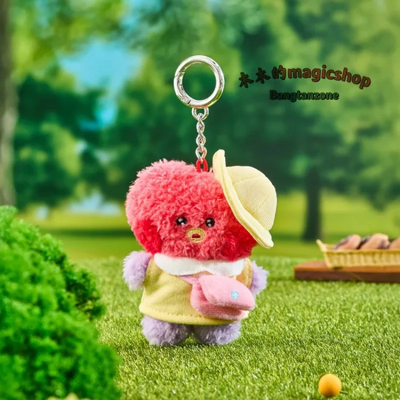 BTS Kim Tae Hyung Jung Kook Boy Band Cartoon Modeling Pendant Ornament Soft Keychain view 5