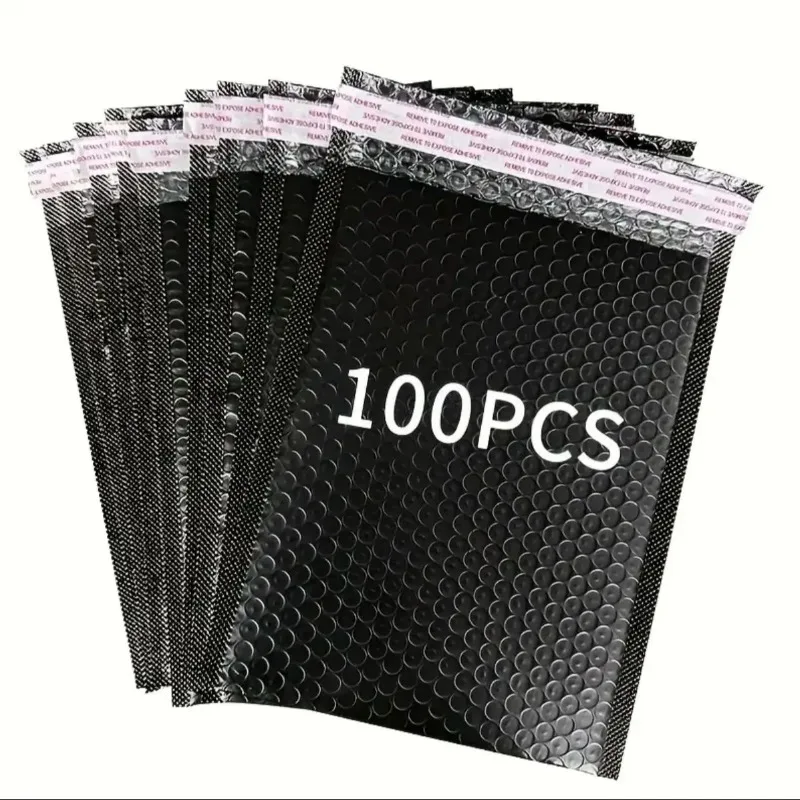 100 Pieces of Bubble Mail Envelopes Mail Transportation Small Business Self-sealing Bubble Waterproof Express Envelopes  Bags