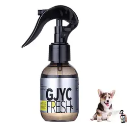 100ml Safety Lock Dog Deodorant Long-Lasting Dogs Cats Body Perfume Spray Natural Fresh Scent Deodorant Perfume Pet Spray