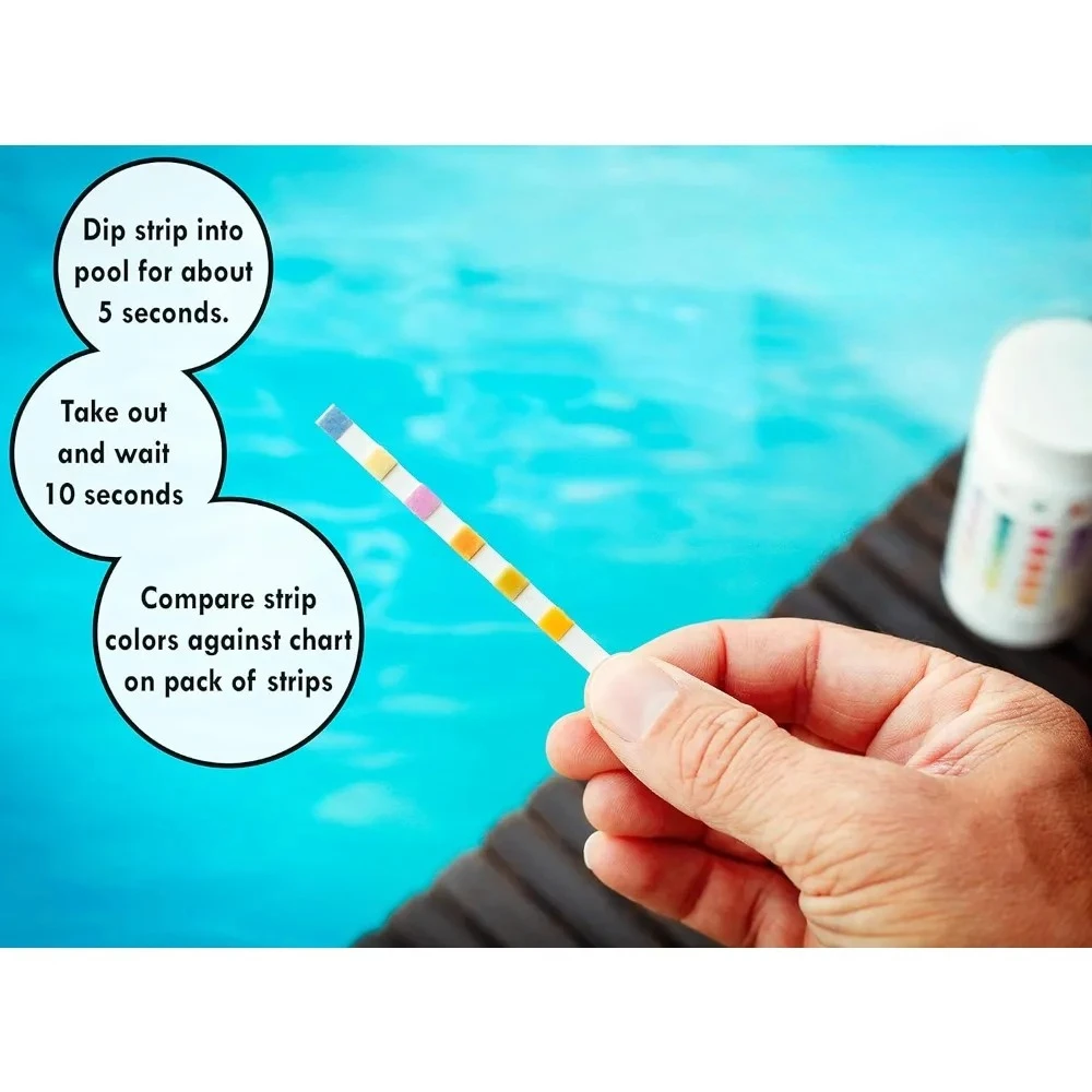 HOME. مثبت حمام السباحة وبلسم الصرف الصحي طويل الأمد يساعد على تقليل فقدان الكلور بسبب ضوء الشمس 25 رطلاً