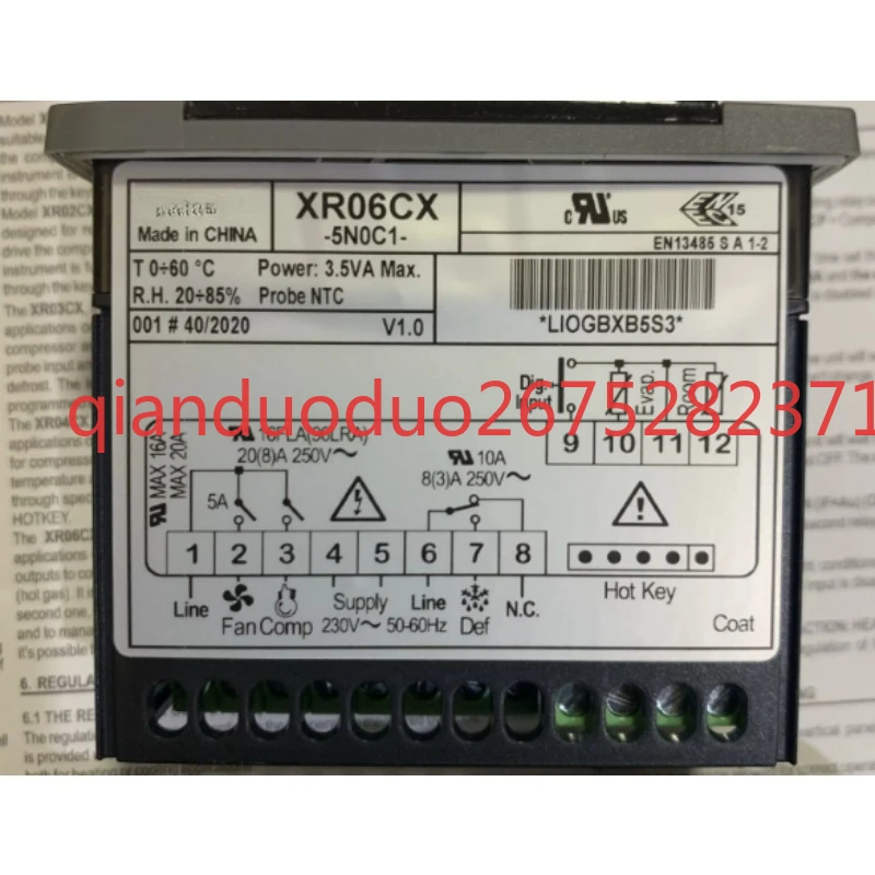 

Термостат DIXELL XR06CX-5N0C1 / Для термостата Pixie XR06CX / Термостат DIXELL