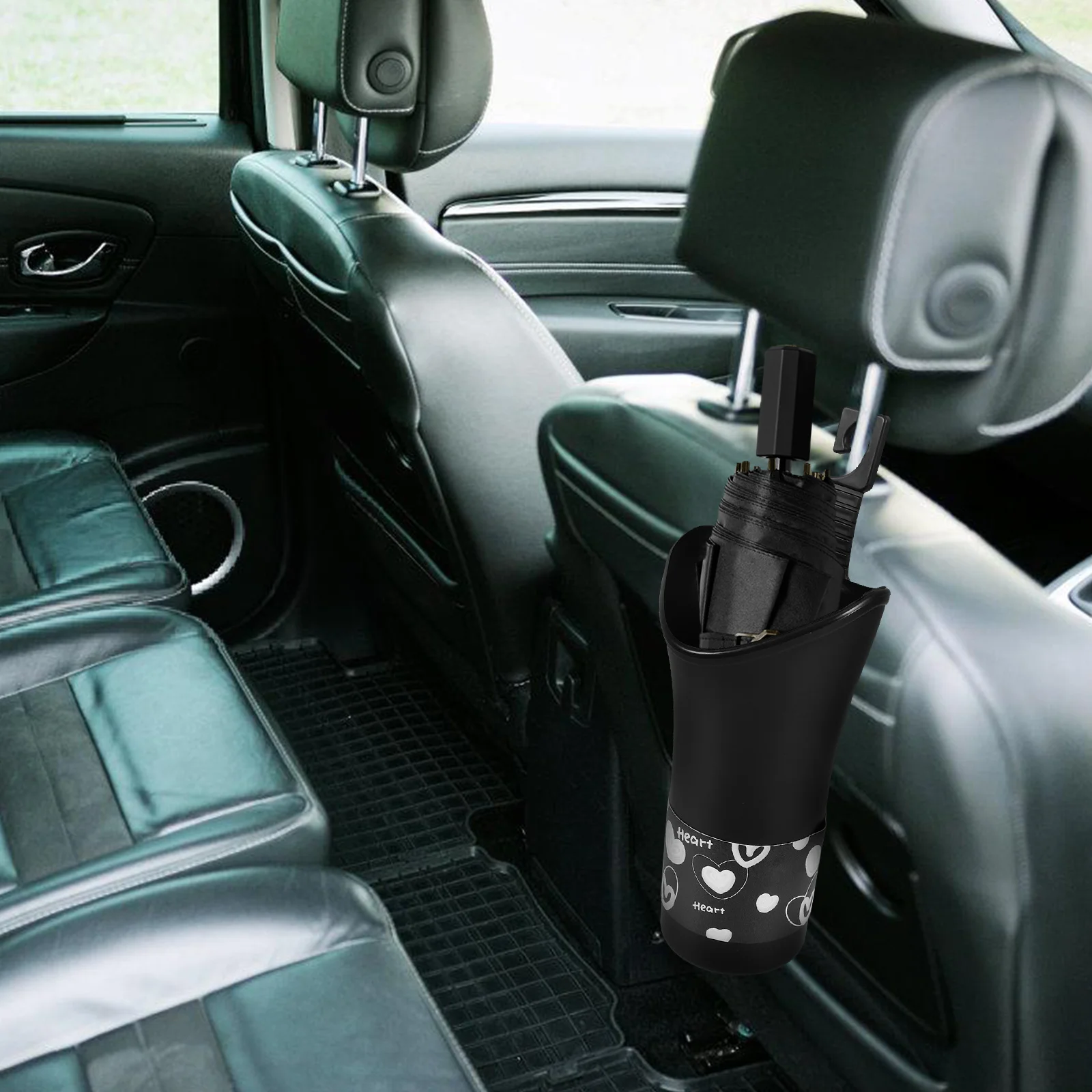 

Car Umbrella Storage Bucket Waterproof Large Capacity Organizer Plastic Car Seat Holder Rear Space Saving Umbrella Stand