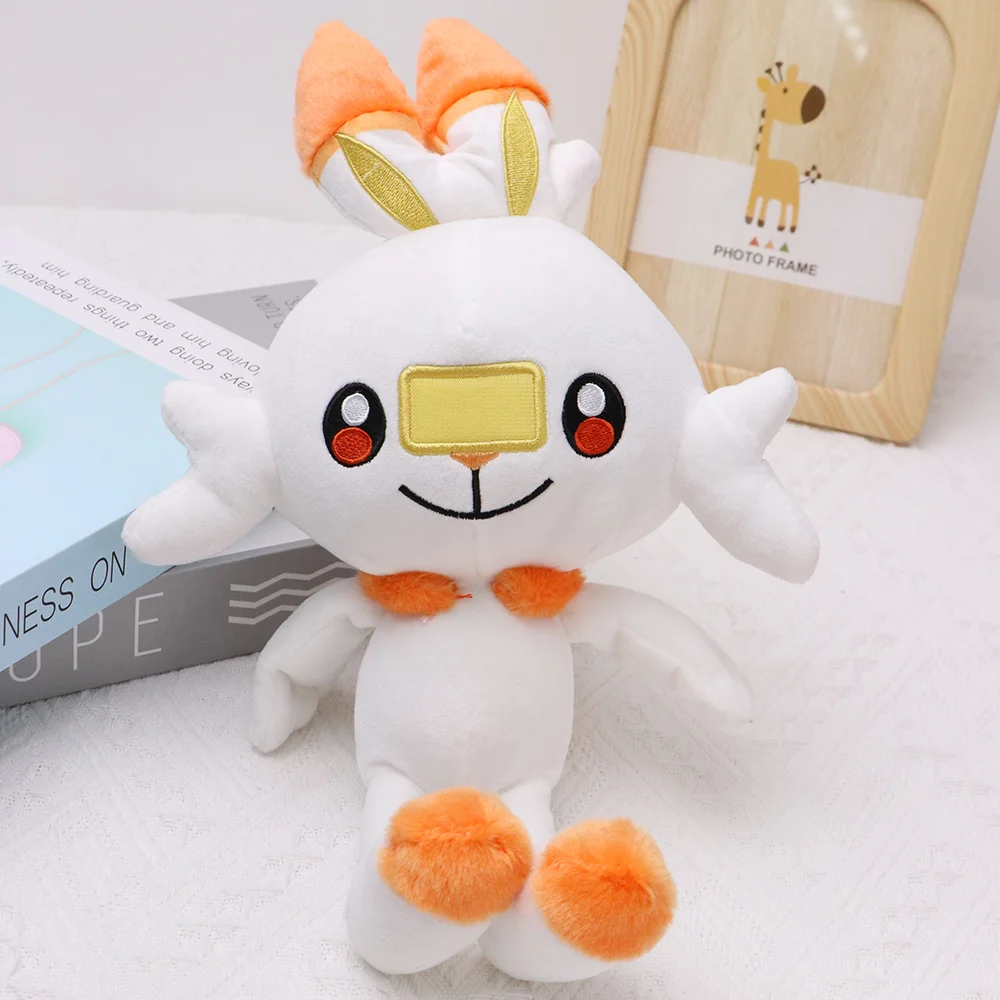 Pokemon Jigglypuff Mudkip Weedle Pidgeotto Plushies Toys Anime Stuffed Scorbunny Oshawott Caterpie Gengar Snorlax Peluche Dolls view 2