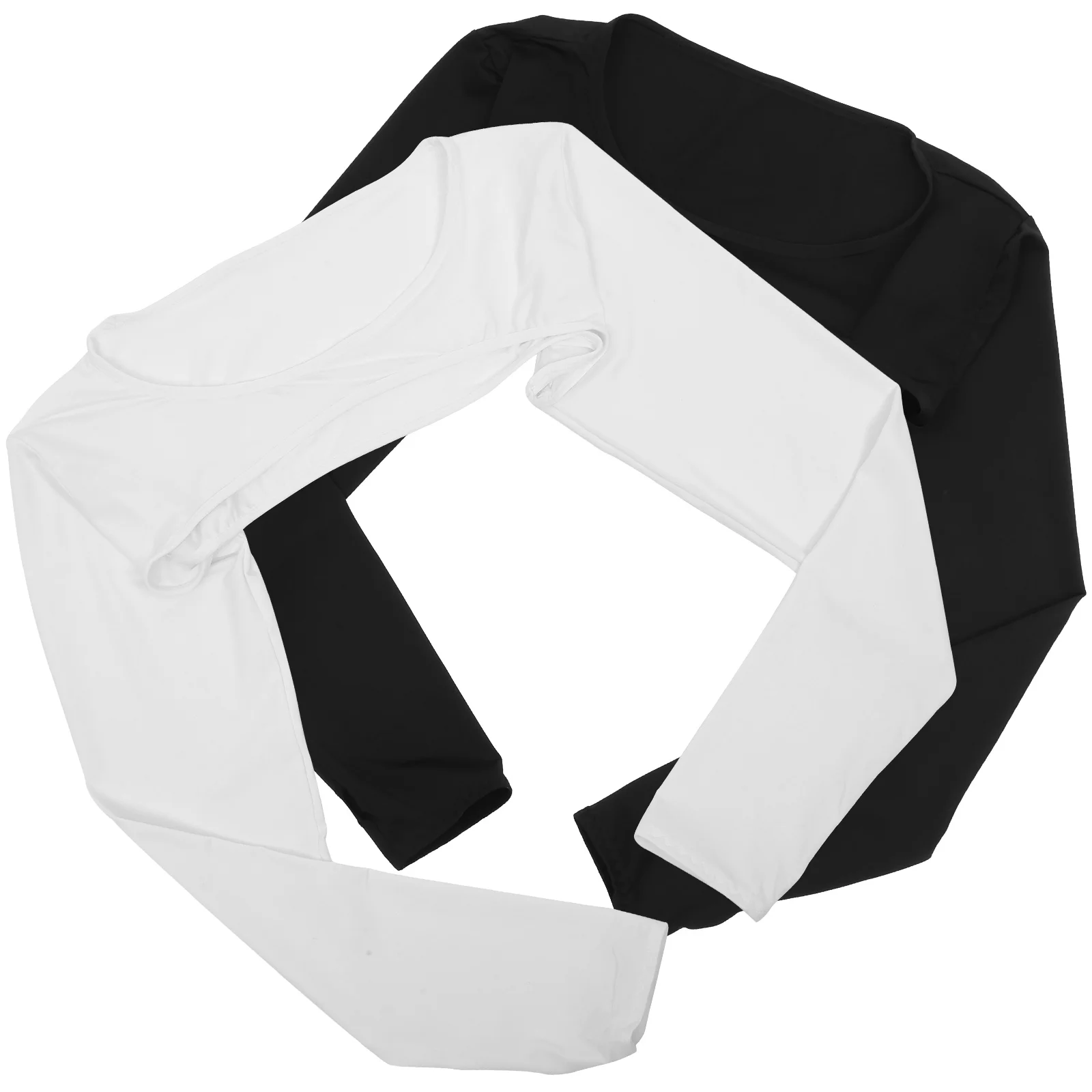 

2pcs Uv Protection Arm Sleeves For Women Shawl Sunscreen Sleeves Cooling Sport Arm Covers With Finger Holes Breathable Quick Dry