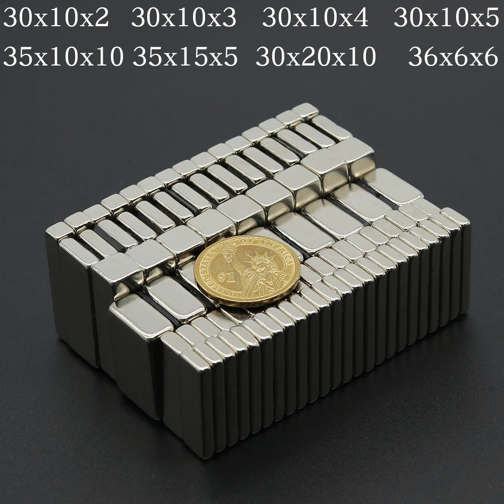 

Iman Refrigerator Magnets for DIY Office Whiteboard Fridge 30x10x2/30x10x3/30x10x4/30x10x5/30x20x10mm