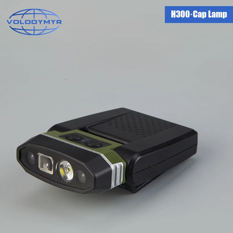 VOLODYMYR Intelligent Induction Super Bright Night Fishing Hat Brim Light for Car Repair Checking Auto Inspection Camping