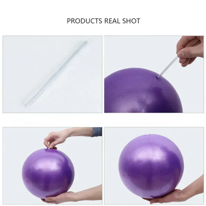 25cm Yoga Ball Exercise Gymnastic Fitness Pilates Ball Balance Exercise Gym Fitness Yoga Core Ball Indoor Training Yoga Balls