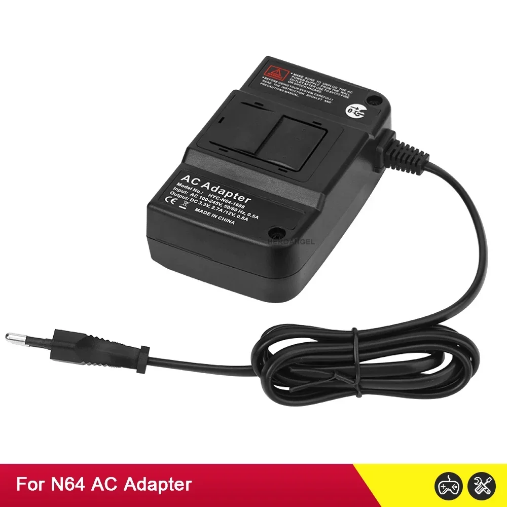 Neues Adapter-Netzteil-Ladekabel mit EU-US-Stecker für N64-Konsole, AC-Adapter-Ladegerät, Gaming-Zubehör – Detail 7