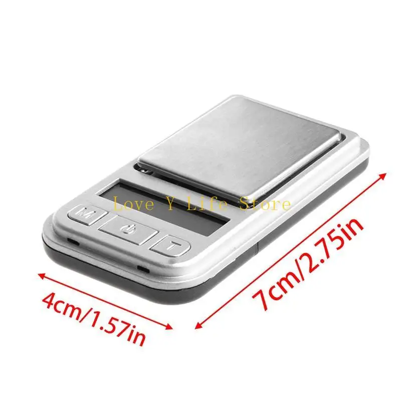 

L74C 100G 0,01G Цифровые карманные украшения шкала Грамовая шкала с ЖК-дисплей с обратной подставкой.