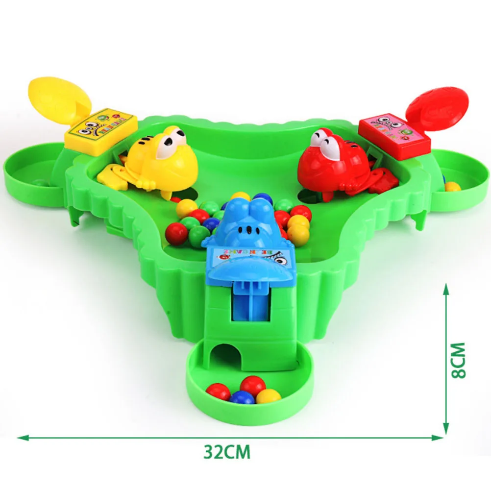 1 jeu de perles d'hirondelle, jeu de haricots mangeant, grenouille éducative interactive pour enfants, perles colorées assorties, activité Parent-enfant