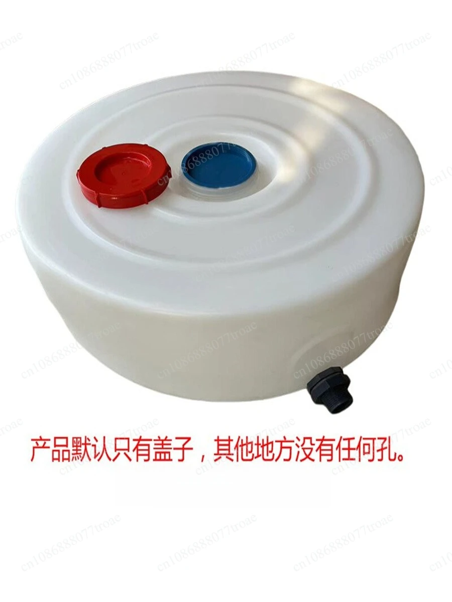 Thickened car tire-shaped water tank travel white food-grade spare tire bucket round plastic kettle