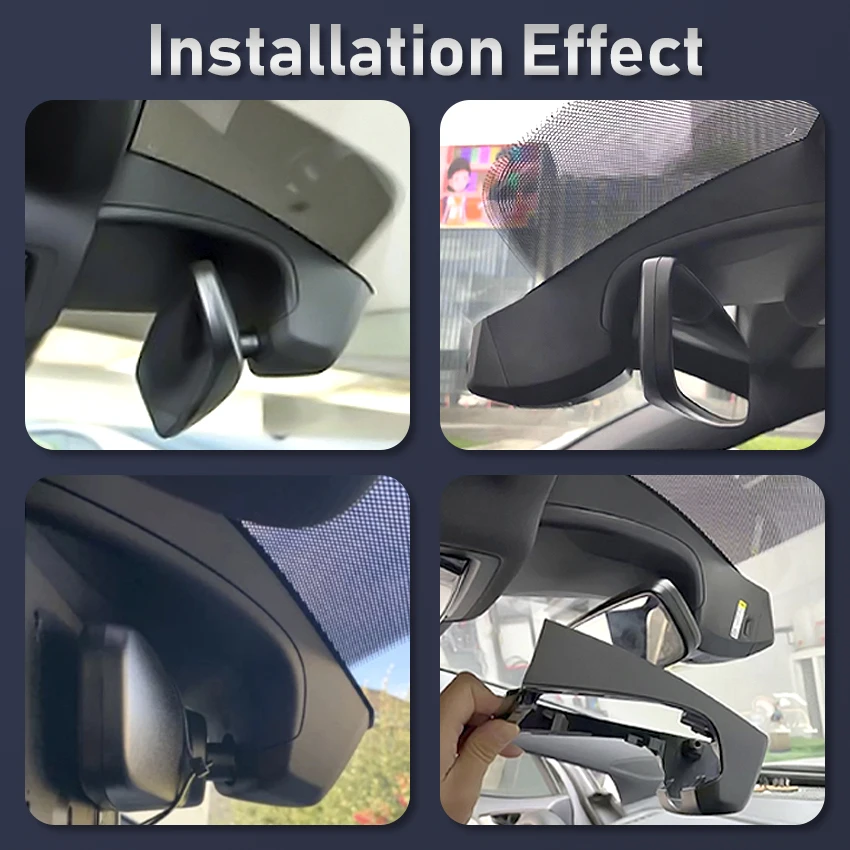 جهاز تسجيل فيديو رقمي للسيارات لسيارة VW Volkswagen ID.4 ID4 Standard AWD Pro S Plus CROZZ CROSS 2022 2021 التوصيل والتشغيل 4K Dash Cam لأودي Q4 e-tron 2022 #3