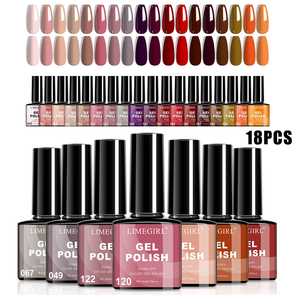 초보자를 위한 아크릴 네일 키트 젤 폴리쉬 세트, 여성용 매니큐어 도구 및 48W 네일 램프 포함