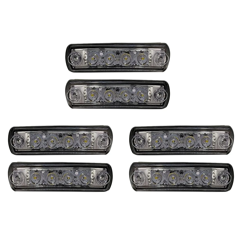 6Pcs 24V Truck LED Sun Visor Light Sunshade Light For MAN Truck TGX Truck TGS 81252606121