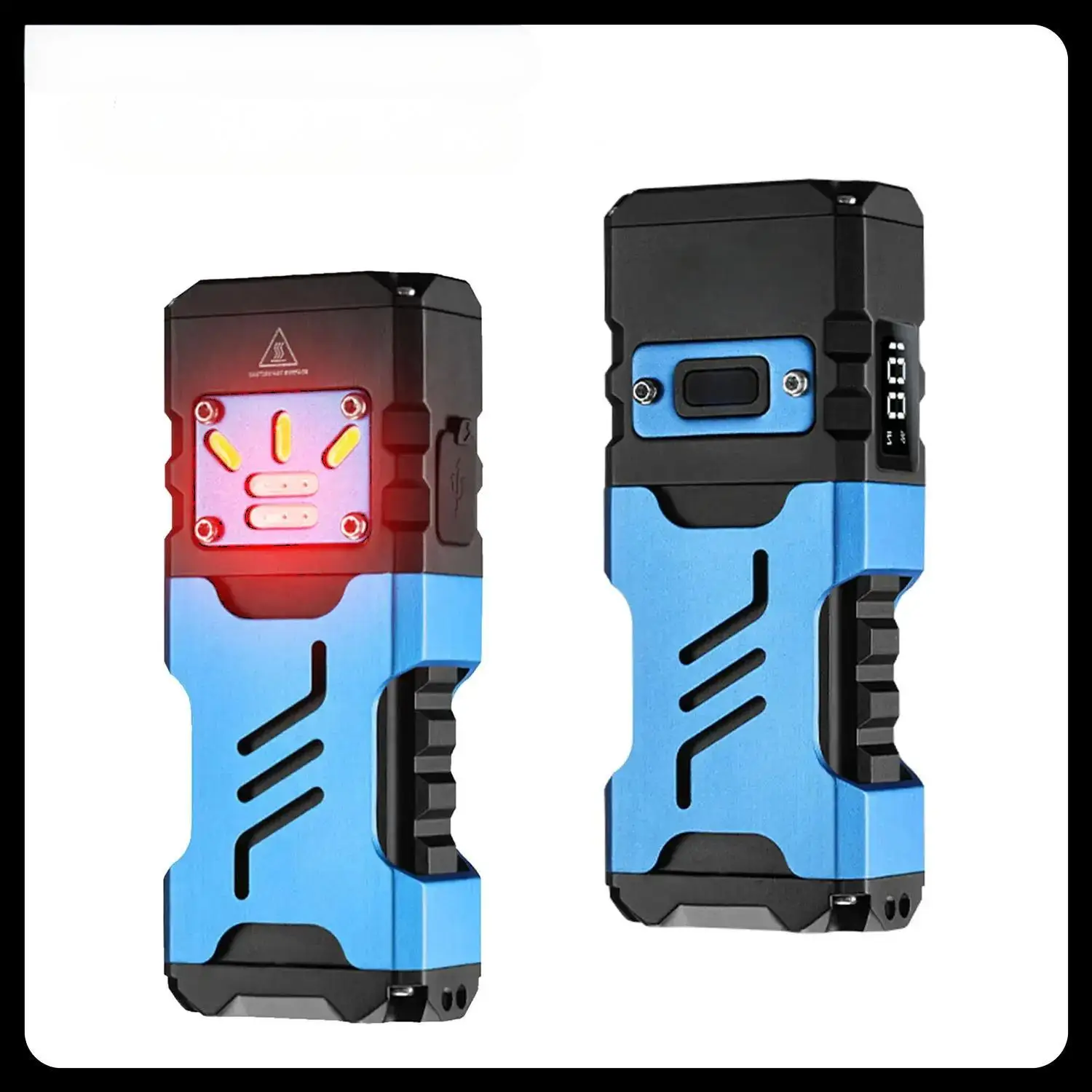 

Super-bright aluminum alloy LED square flashlight, multi-functional long-lasting portable outdoor flashlight