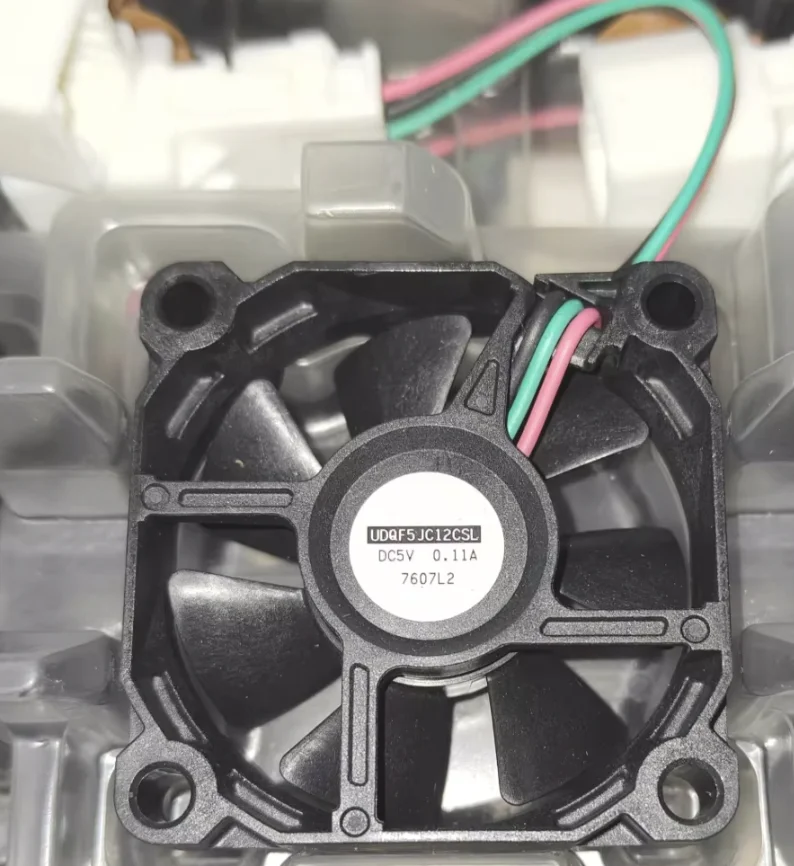 Automotive headlamp fan UDQF5JC12CSL 5015 5V 0.11A 3 line silent hydraulic fan