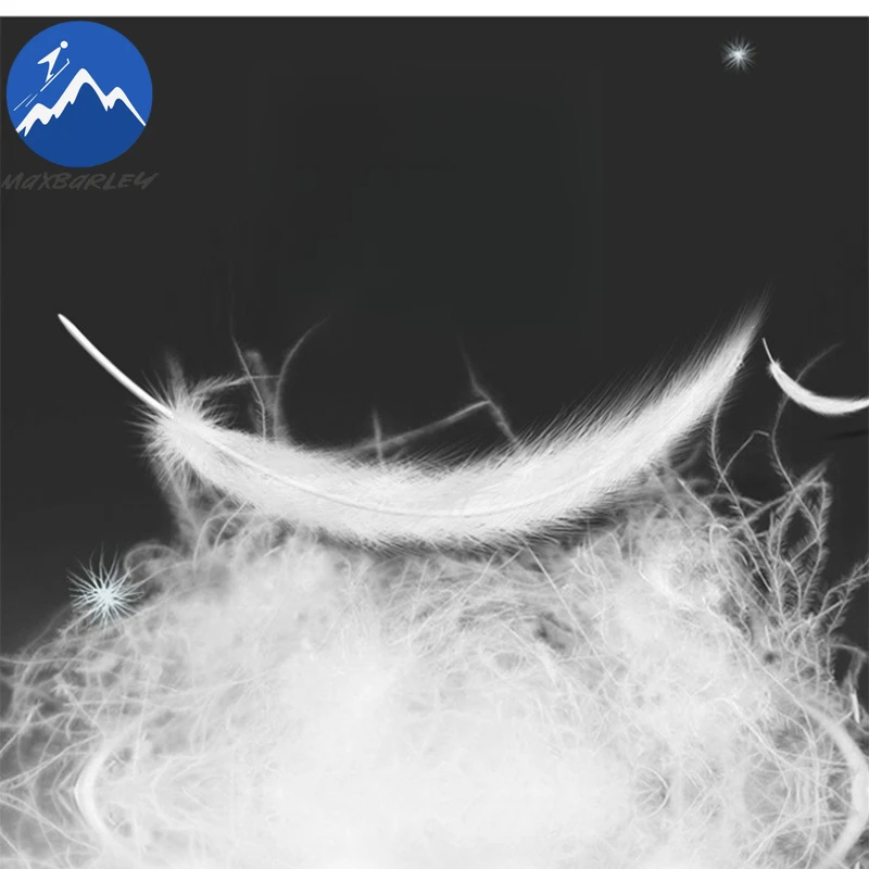 Maxbarley Premium Men Down Jacket Fur Collar Hood Outdoor Travel Cold Resistant Parkas Fashion Street Comfortable Warm Long Coat