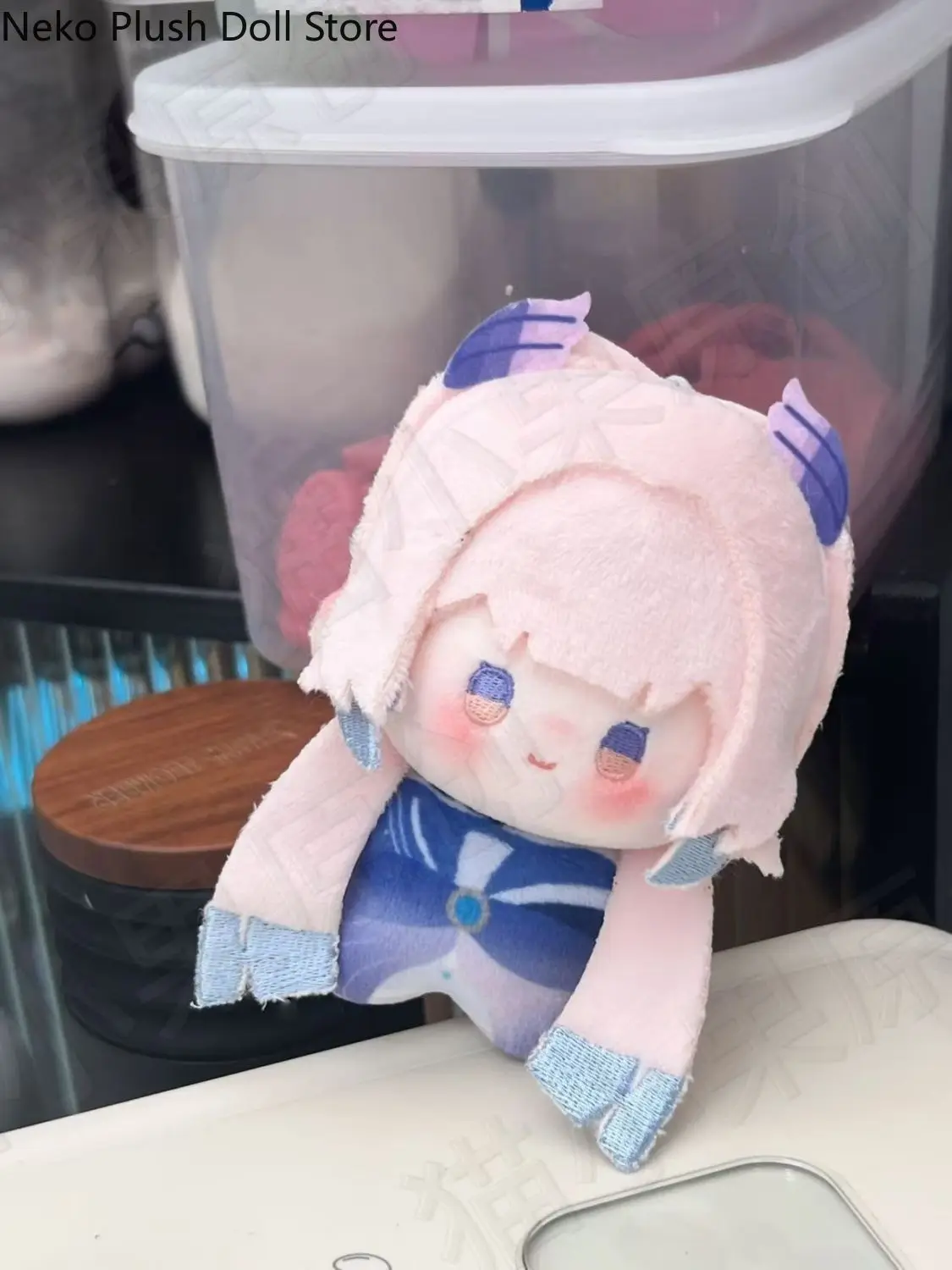 

Genshin Impact Sangonomiya Kokom Anime Plush Doll Body Dress Up Clothes Plushies Stuffed Toys Figures Cosplay 10cm