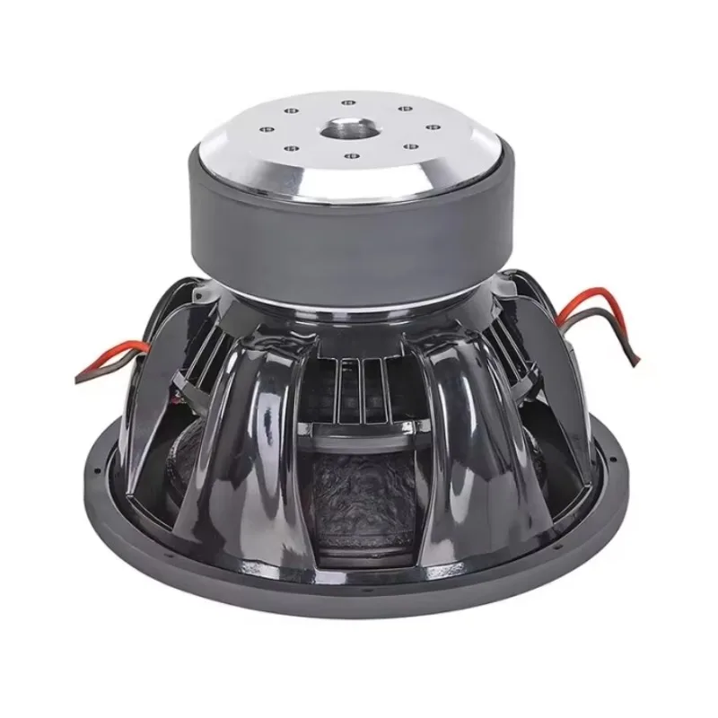 2000W 15 Inch Car Subwoofer Paper Cone Aluminum Frame DC12V High Power Vehicle Audio Bass Speaker