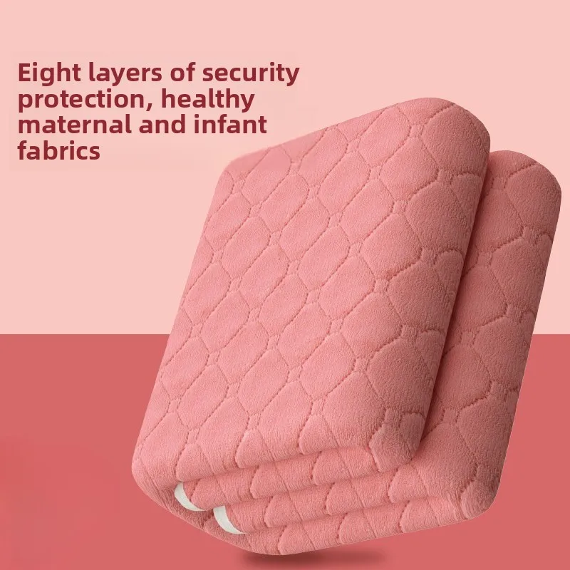 All Cotton Electric Blanket Single Double Control Adjustable Home Heating High Temperature Dust Mite Removal Smart Timer