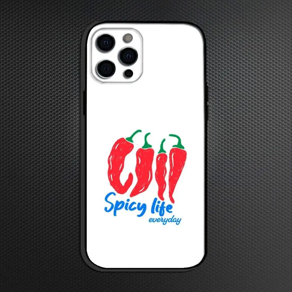 Retro Food Doodles (حافظة هاتف لهاتف iPhone 16,15,14,13,12,11 Plus، Pro Max، أخرى غطاء أسود ناعم