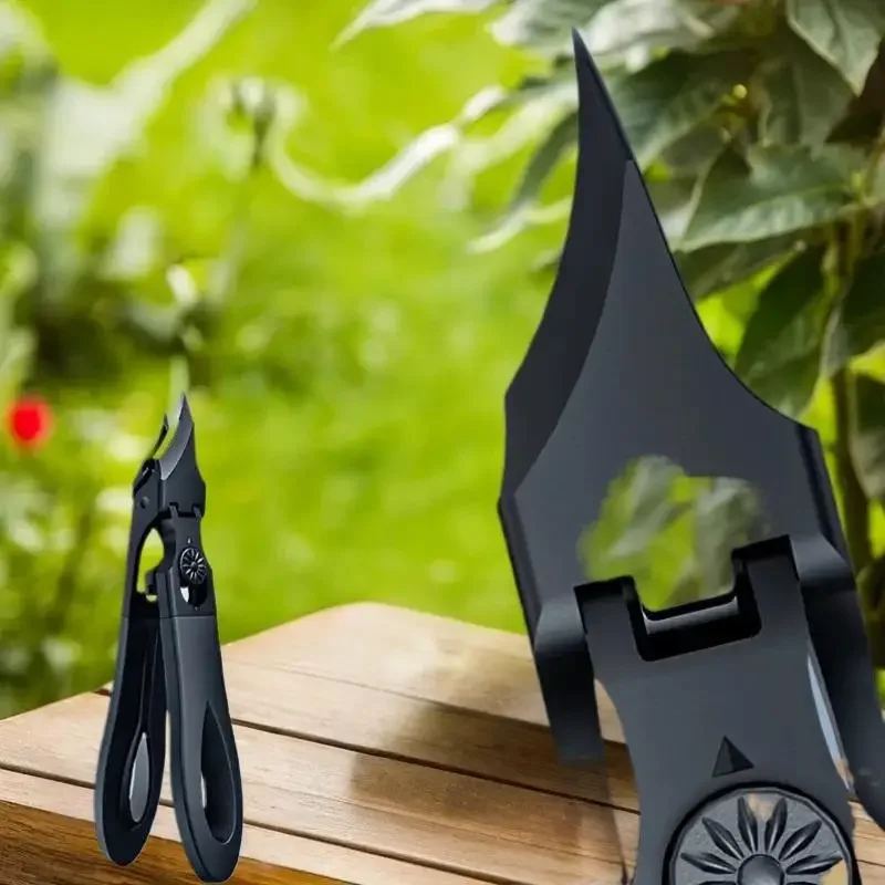 ที่ตัดเล็บแบบเฉียง สแตนเลส สำหรับเล็บมือและเล็บเท้า ป้องกันการกระเด็น พร้อมที่ตัดหนังกำพร้า