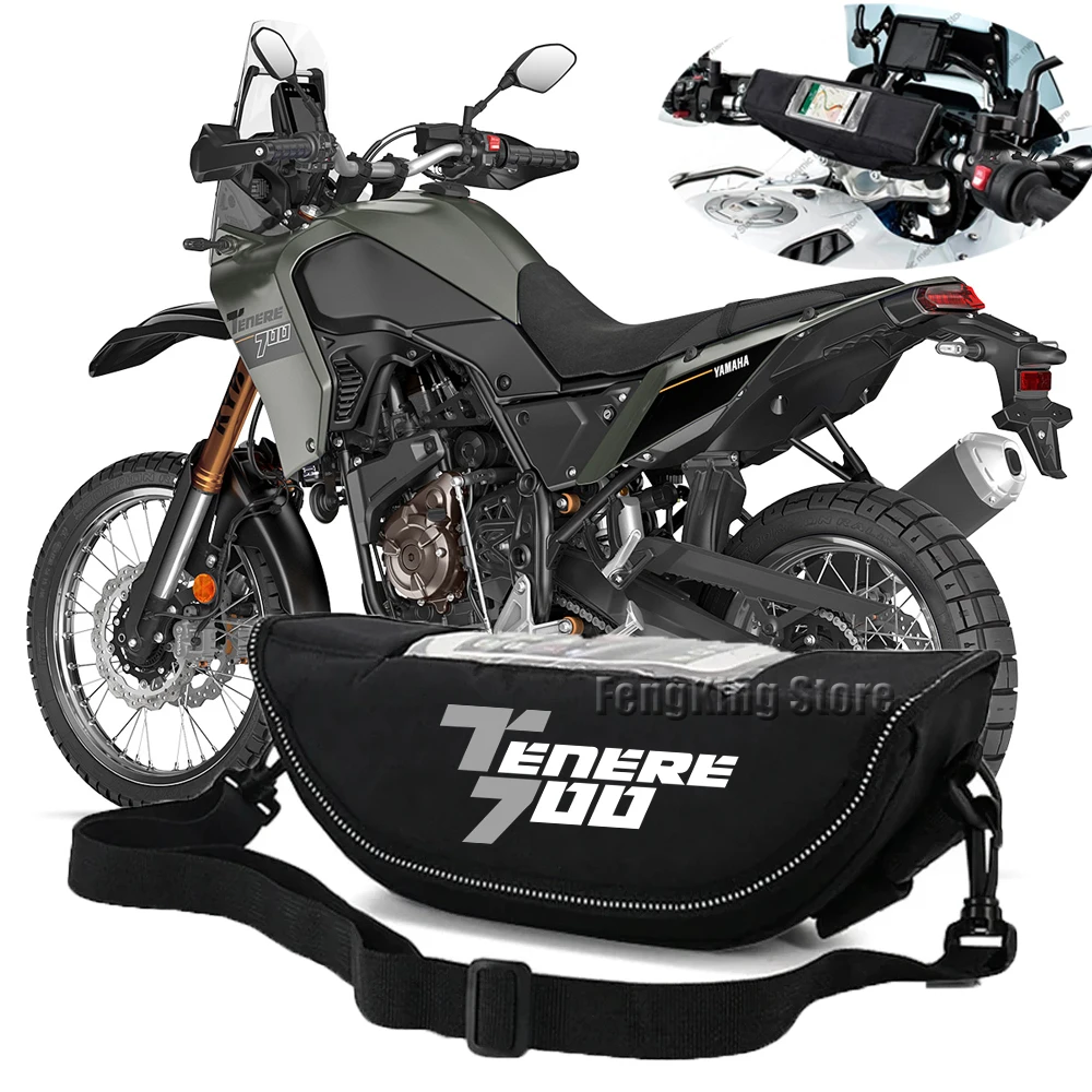 

Motorcycle Accessories Waterproof Handlebar Bag Storage Travel Tool bags For YAMAHA TENERE 700 XT700Z T700 2019-2024 2021 2022