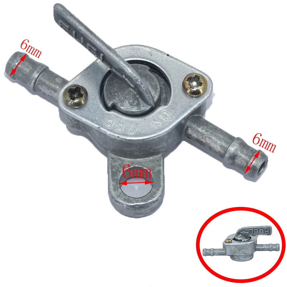 Motorcycle Fuel On/Off Various fuel tank switches and carburetor switches For  Scooter Motorcycle Motorbike  ATV MINI MOTOR