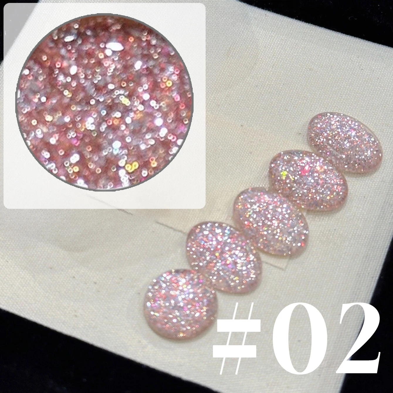 12ML 1-10pcs 2026 New Ice Clear Seven Colors Strobe Whitening Super Flash Opal Gilded Glitter Gel Nail Polish Pink Blue Nails