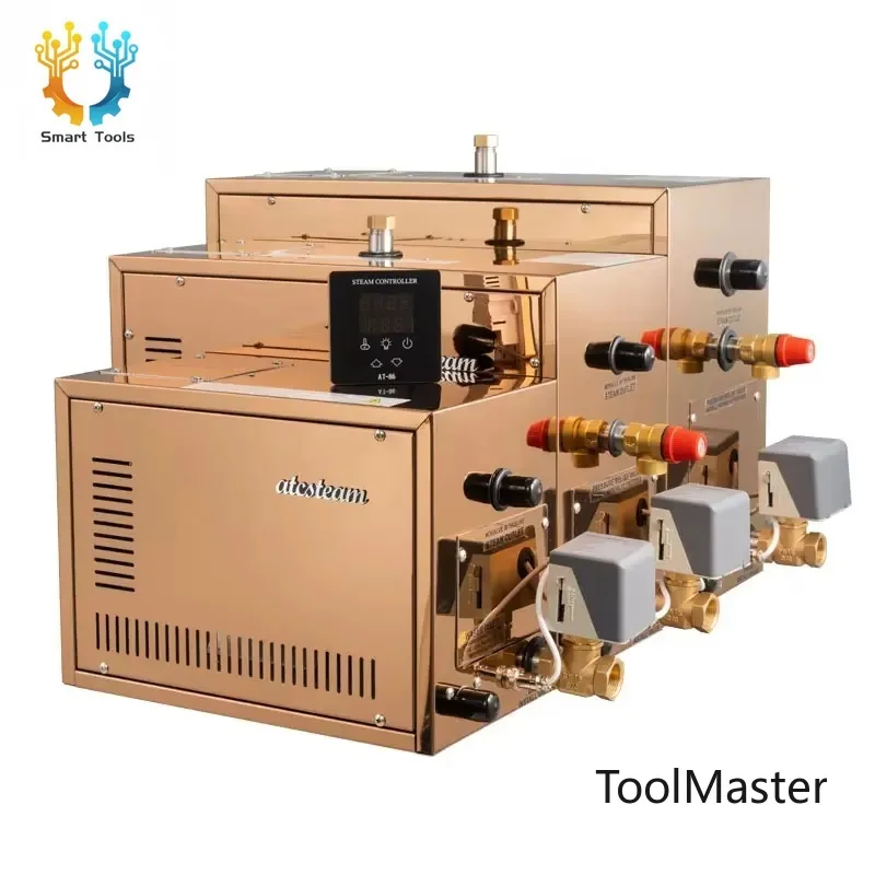 

[Hot Sale] High Quality Modern Touch Screen Computerized Control Panel Stainless Steel Steam Generator For Shower Room